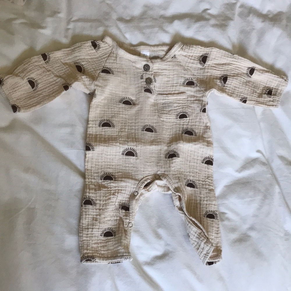 Unisex Gauze Romper